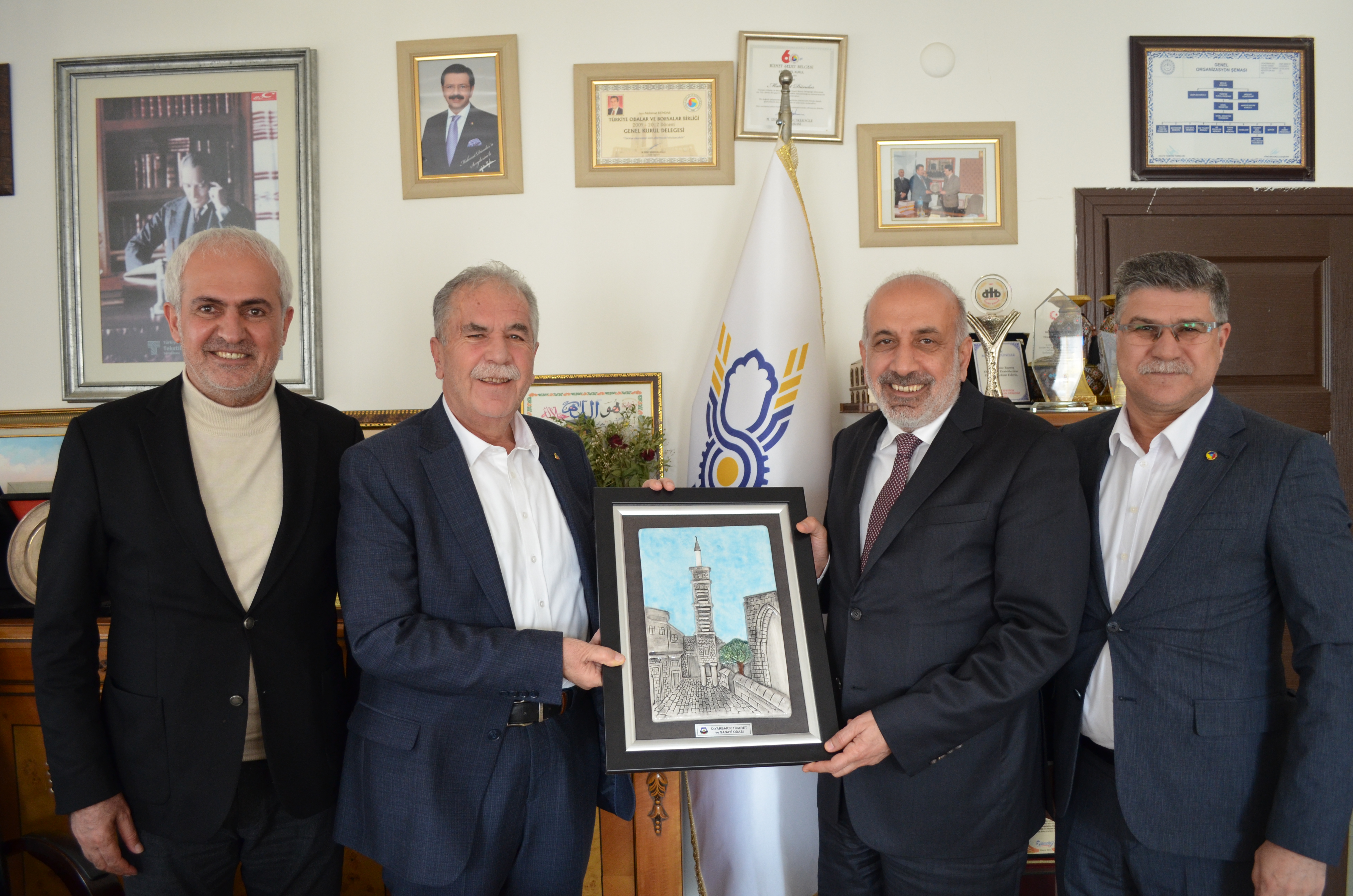 Diyarbakir Chamber of Commerce and Industry visits our chamber